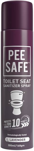 Pee Safe Toilet Seat Sanitizer Spray Washroom Pack - Lavender Lavender Spray Toilet Cleaner