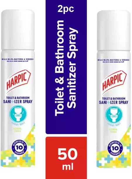 Harpic Toilet & Bathroom Sanitizer Citrus Spray Toilet Cleaner
