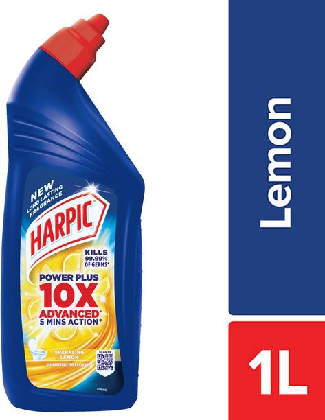 Harpic POWER PLUS Lemon Liquid Toilet Cleaner (1 L)