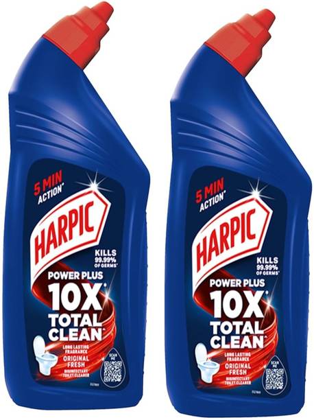 Harpic White & Shine Bleach Liquid|01| Original Liquid Toilet Cleaner