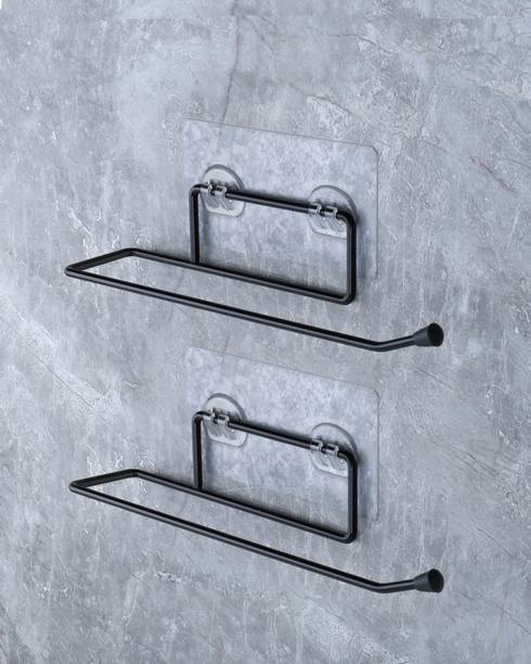 Moxstar (2 Pcs) Toilet Paper Holder, Bathroom Toilet Paper Roll Holder, Tissue Hanger Iron Toilet Paper Holder