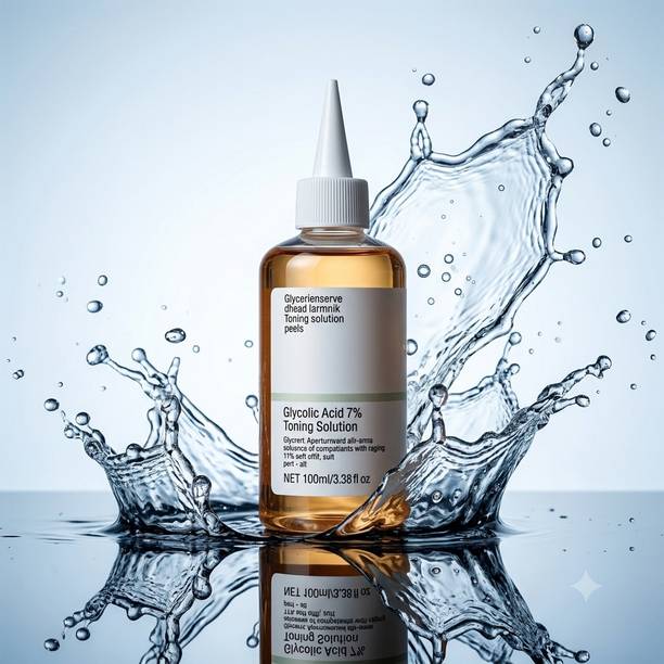 TOOVUS Glycolic Acid 7% Face Toner for Acne & Dark Spot Removal Men & Women