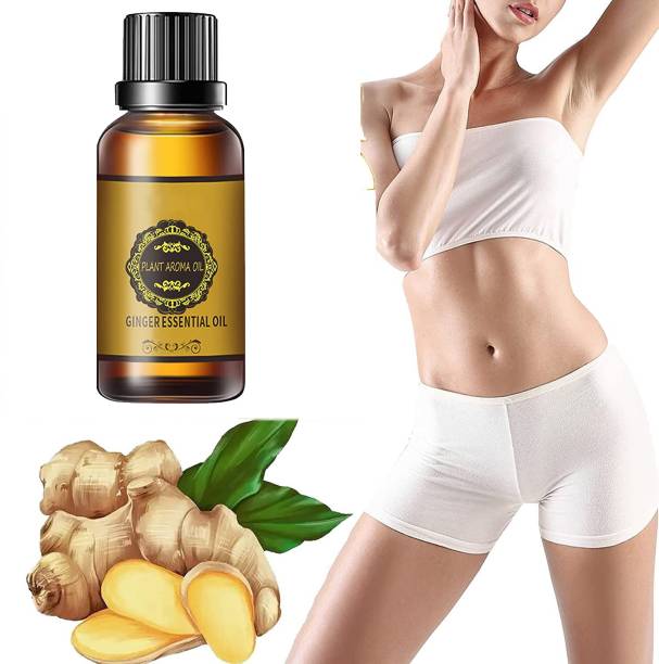 Barbers Crew Tummy Belly Drainage Ginger Essential Oil Plant Aroma Oil, Slimming Ginger Oil