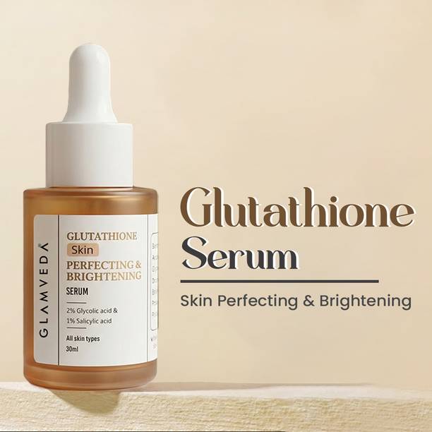 ग्लैमवेदा Skin Brightening Glutathione, Glycolic & Salicylic acid Face Serum