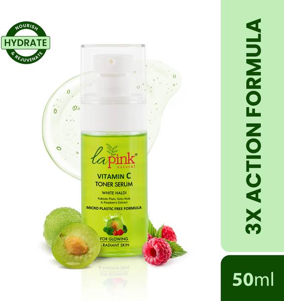 La Pink Vitamin C Face Toner Serum For Glowing Bright Skin | Alcohol Free | Face Mist Men & Women