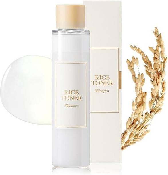 Orlisse Korean Skincare Rice Toner, Milky Toners for Glowing Skin, Rice Water Men & Women