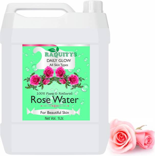 रेक्विटीज Rose Water, (Pack of 1) Men & Women (1000 ml)