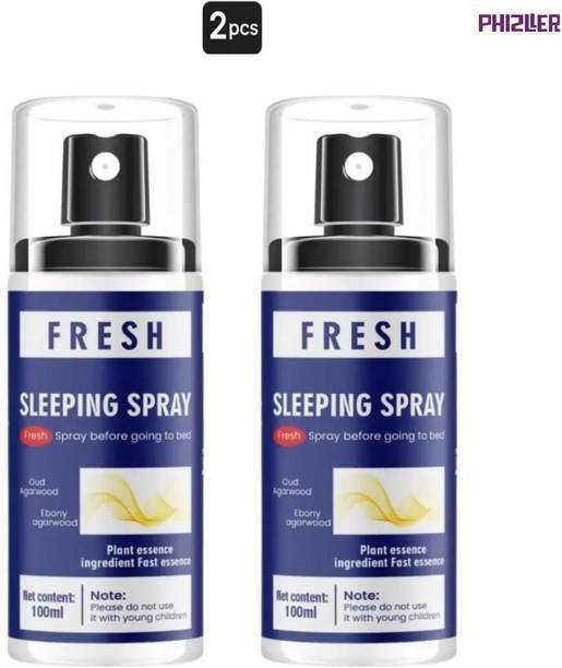 PHIZLLER Fresh Sleeping Spray Aromatherapy Mist - Gentle Herbal Mist For Relaxed Nights Men & Women