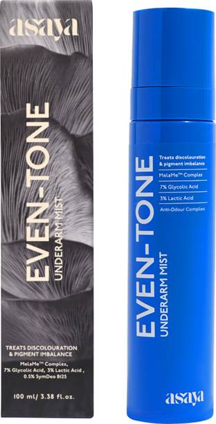 asaya Even Tone Underarm Mist Spray for Dark Patch Removal & Odour Control Men & Women Men & Women
