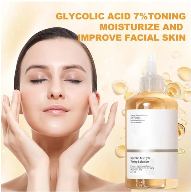 LootZoo Glycolic Acid 7% Toning for Youthful Skin Men & Women