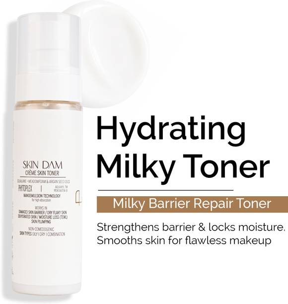 PERSONAL TOUCH SKINCARE Skindam Crème Milky Skin Toner Primer 2 In 1, Deep Hydration, All Skin Types Men & Women