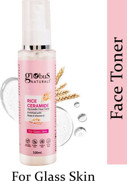 ग्लोबस नेचुरल्स Rice Ceramide Ayurvedic Face Toner, For Korean Glass Skin