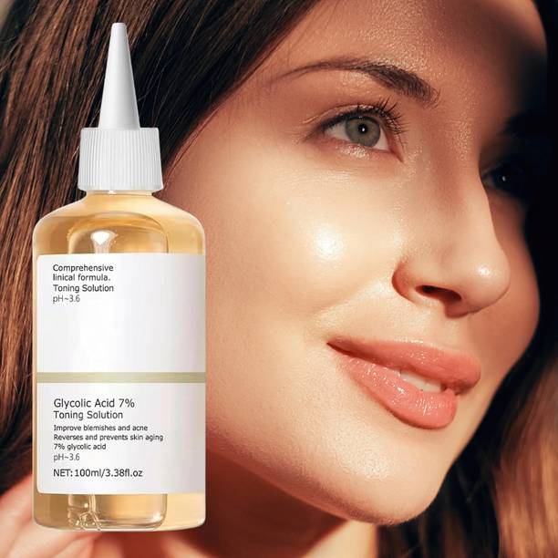 TOOVUS Daily Renewal Toner with Glycolic Acid for Skin Radiance Men & Women