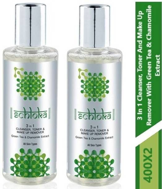 Modicare 3 In 1 Cleanser, Toner And Make Up Remover With Green Tea & Chamomile Extract Men & Women