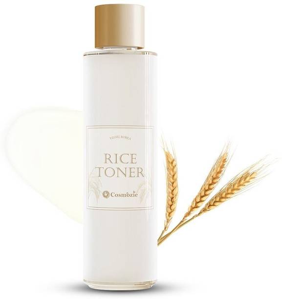 Cosmozie Rice Toner Mini | Hydrating & Brightening Milky Toner for Glowing Skin (100 ml) Men & Women