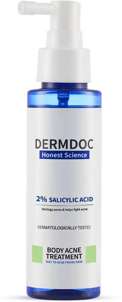 DermDoc 5% Glycolic Acid Underarm Brightening Treatment Spray Toner For Men & Women