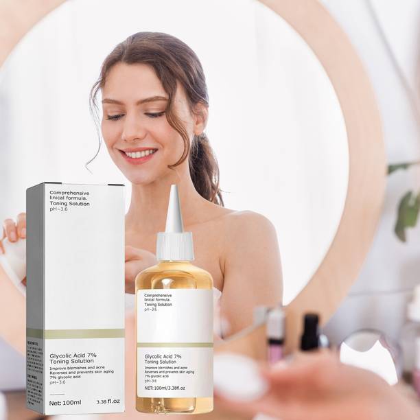 TOOVUS Anti-Acne Skin Toner with Glycolic Exfoliating Power Men & Women