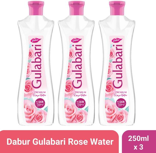 डाबर Gulabari Rose Water, 250 ml (Pack of 3)