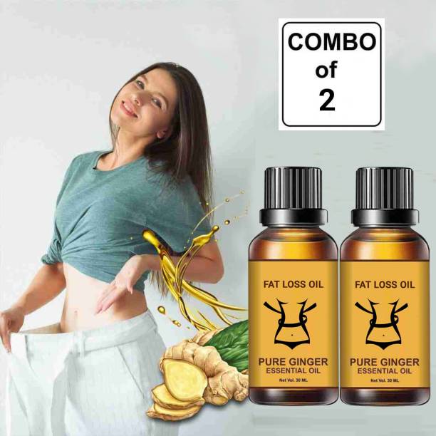 kazawak Tummy Fat Burner Oil Weight Loss Ginger Oil Belly Drainage
