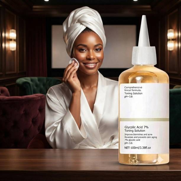 TOOVUS Glycolic Acid 7% Toner for Dark Spots & Skin Smoothening Men & Women