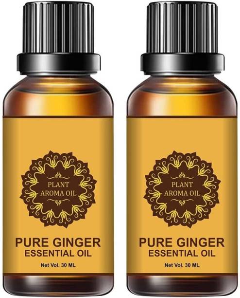 WIVZI Belly Drainage Ginger Oil,Tummy Ginger Drainage Massage Ginger Oil,100% Natural