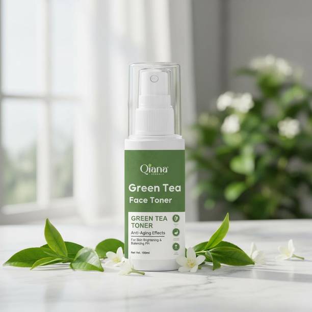 Qiana Clarifying Green Tea Toner | Fresh & Balanced Skin Feel Men & Women