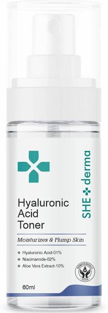 She Derma Hyaluronic Acid Face Toner for Intense Skin Hydration and Plumping Skin Men & Women