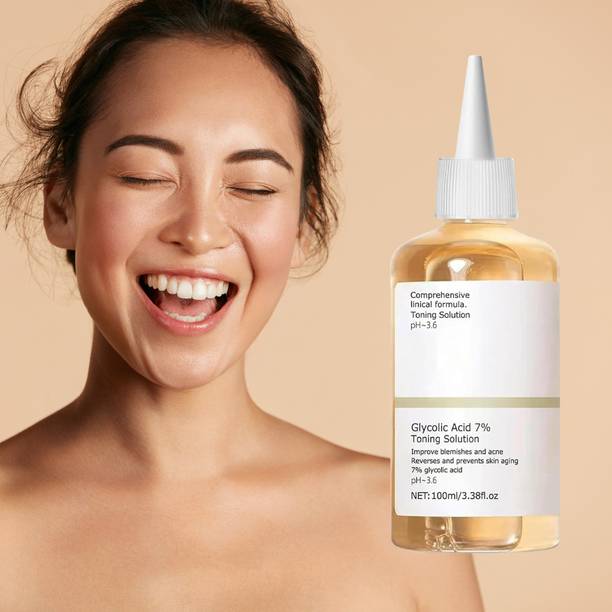 TOOVUS Glycolic Acid Toner for Acne, Pigmentation, and Clear Complexion Men & Women