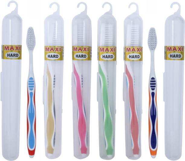 Maxi Candy Travel Pack, Hard Toothbrush