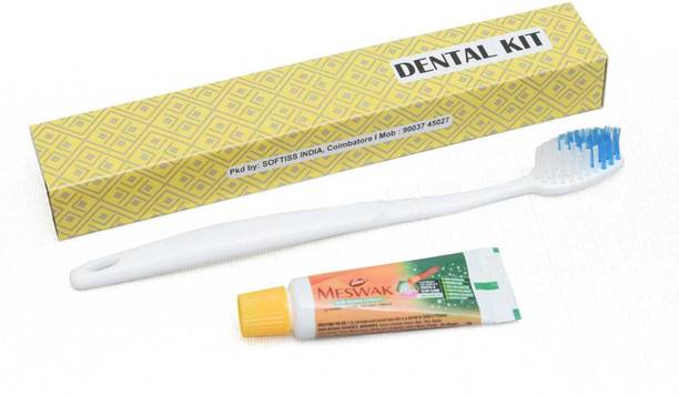 softiss Hotel Dental Kit 100 Set Ultra Soft Toothbrush