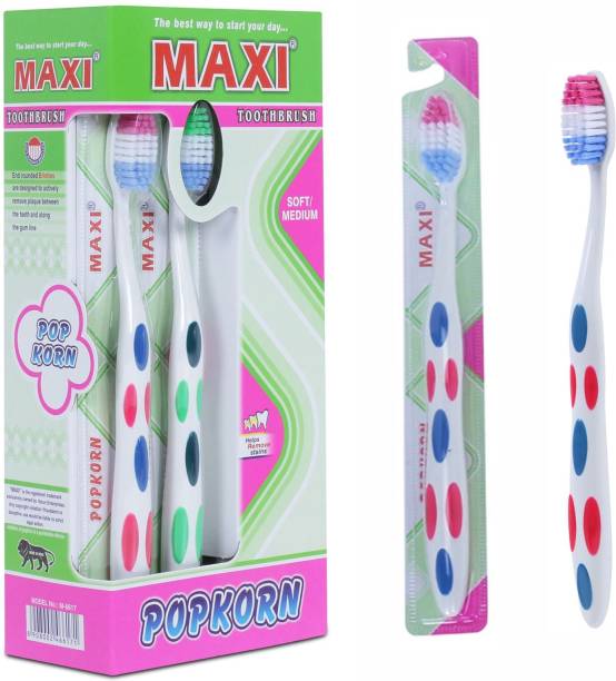 Maxi Popkorn Soft Toothbrush