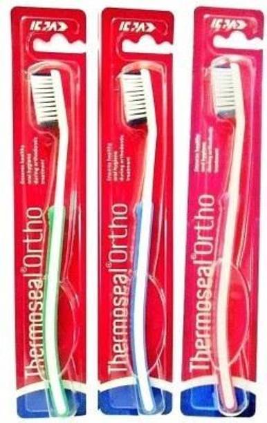 THERMOSL THERMOSEAL ORTHO SENCETIVE TOOTHBRUSH IN 3PCS....