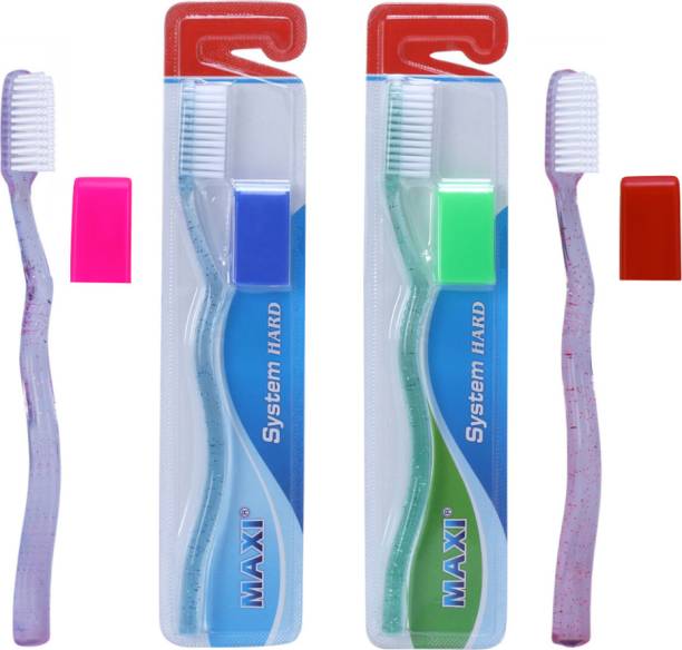 Maxi System Hard Toothbrush