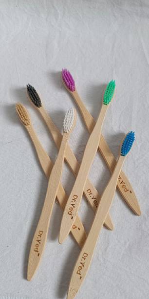 Dr.ved Organic Bamboo charcoal toothbrush Soft Toothbrush