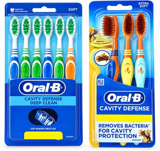 Oral-B Cavity Defense Extra Soft Toothbrush Extra Soft Toothbrush