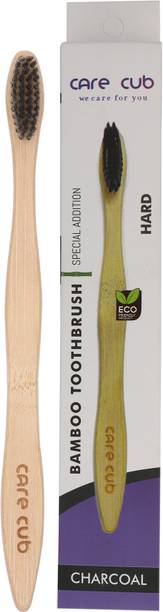 CARE CUB white & Black Flat 10000Nano Wht Bristl BPA Fr...