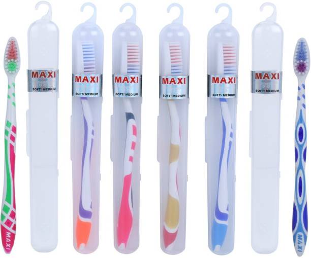 Maxi For You Travel Pack Manual Soft Toothbrush