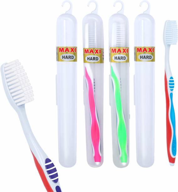 Maxi Candy Travel Pack Manual Hard Toothbrush