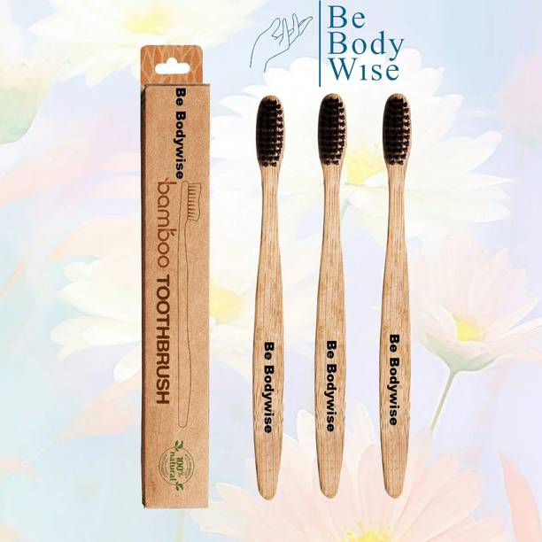 Be Body Wise eco sustainable bamboo toothbrush Ultra So...