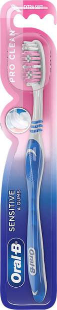 Oral B Pro Clean Sensitive, Pack of 1, Gentle on Gums Extra Soft Toothbrush
