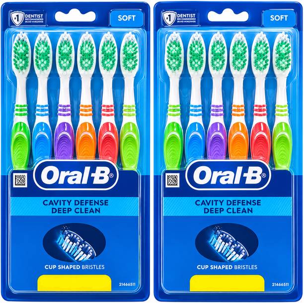 Oral-B Cavity Defense toothbrush pack of 12 Soft Toothbrush