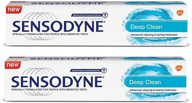 SENSODYNE Deep Clean -70 g -(Pack of 2 X 70) Toothpaste