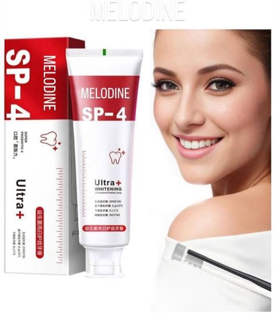 MELODINE Sp 4 ultra whitening toothpastes for men & women breath formula for teeth Toothpaste
