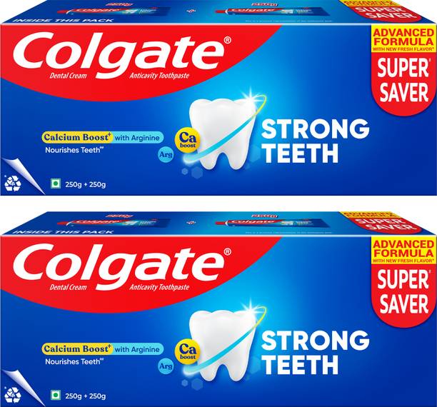 Colgate Strong Teeth Calcium Boost with Arginine Anticavity Toothpaste