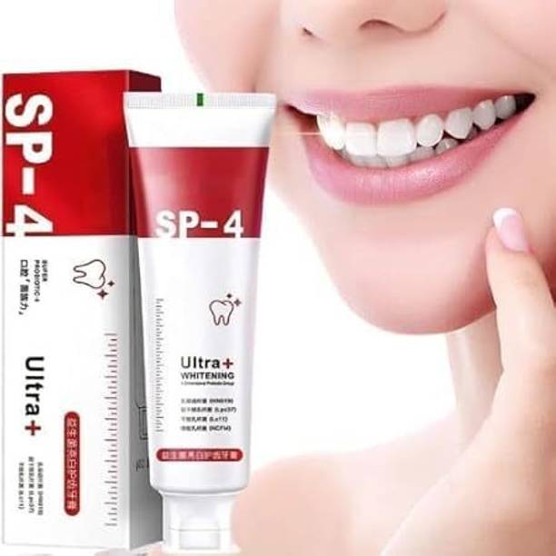 VELORITA SP 4 Ultra Brightening Toothpaste Whitening & Fresh Mint Formula Toothpaste
