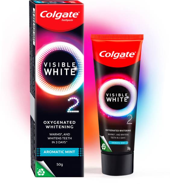 Colgate Visible White O2 Teeth Whitening - Aromatic Mint Toothpaste