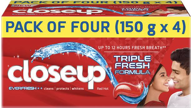 Closeup Triple Fresh Formula Toothpaste