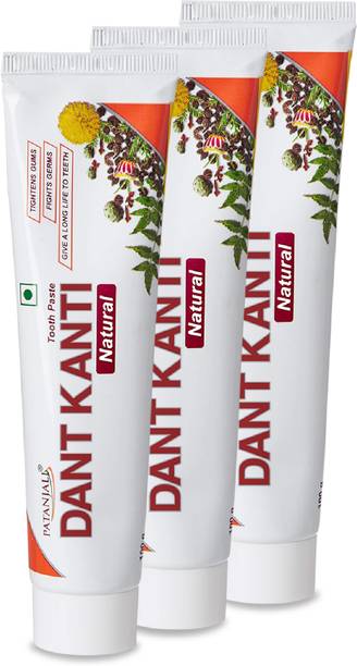 PATANJALI DANT KANTI NATURAL(200GX3)BIG SAVER PACK Toothpaste