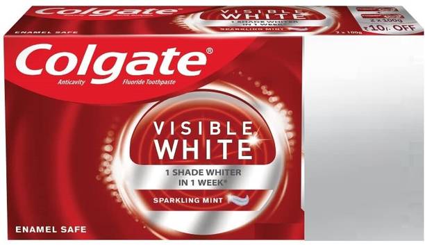 Colgate Visible White Teeth Whitening Toothpaste Toothpaste