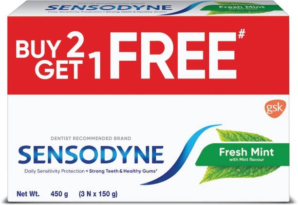 SENSODYNE Fresh Mint Combo, for daily sensitivity protection Toothpaste